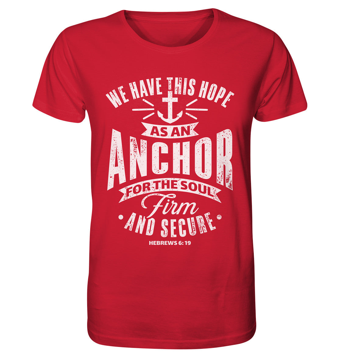 Hebr 6,19 - Anchor - Organic Shirt