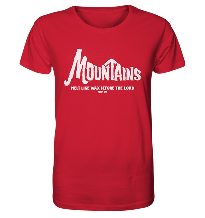 Ps 97,5 - Mountains (2) - Organic Shirt