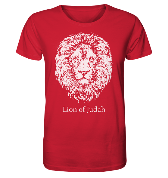 Offb 5,5 - Lion of Judah - weiß - Organic Shirt