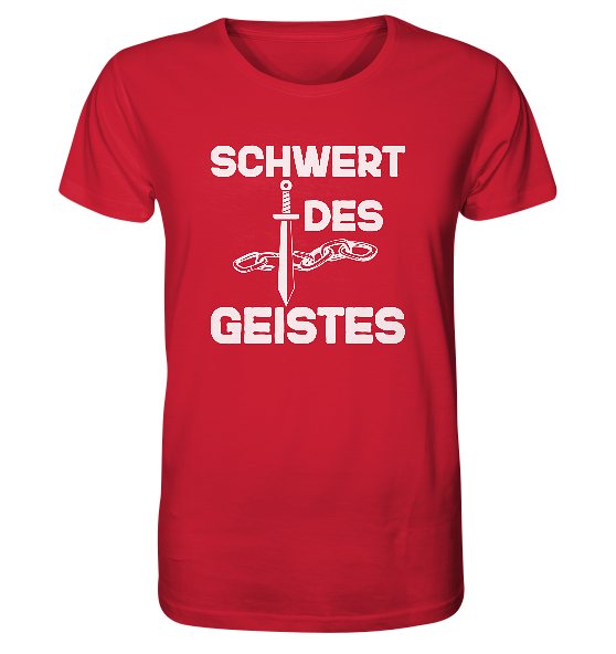 Eph 6,17 - Schwert des Geistes - Organic Shirt