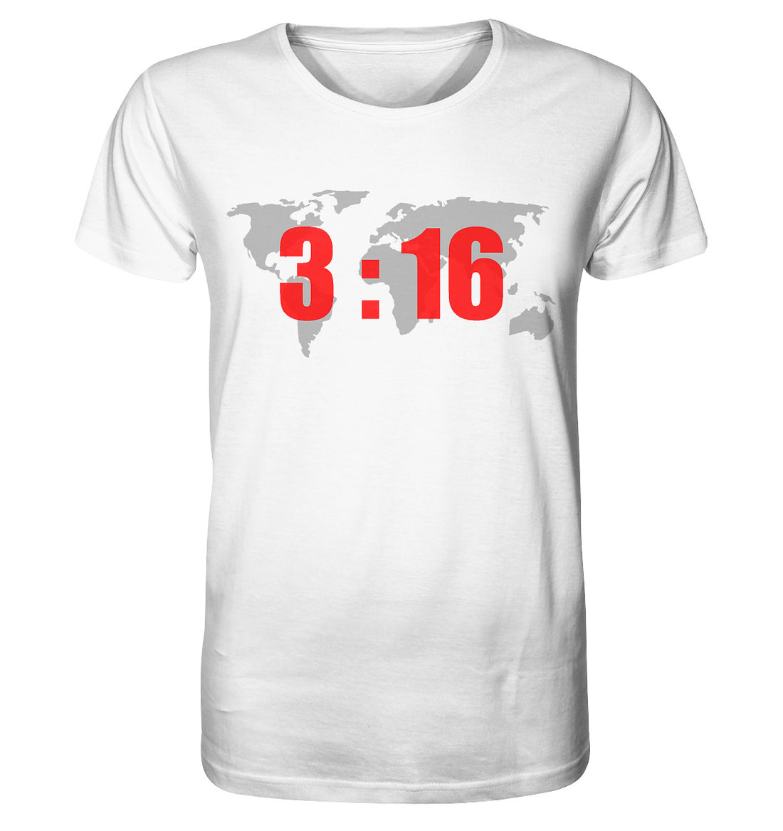 Joh 3,16 - World - Organic Shirt