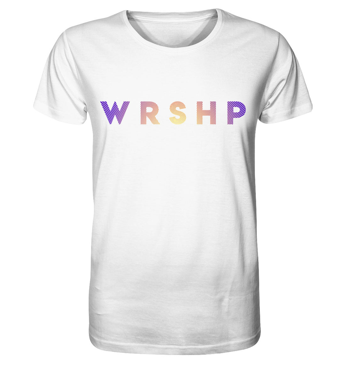 WRSHP Farbverlauf - Organic Shirt