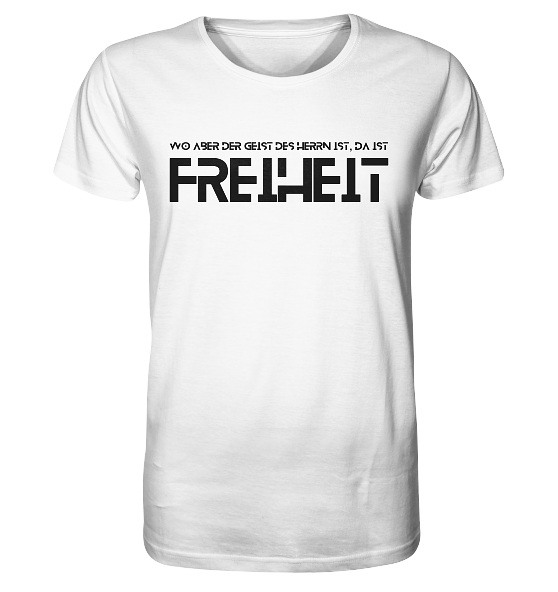 2.Kor 3,17 - Freiheit 2 - Organic Shirt