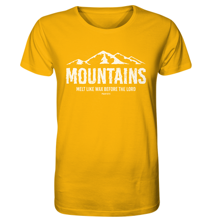 Ps 97,5 - MOUNTAINS - Organic Shirt