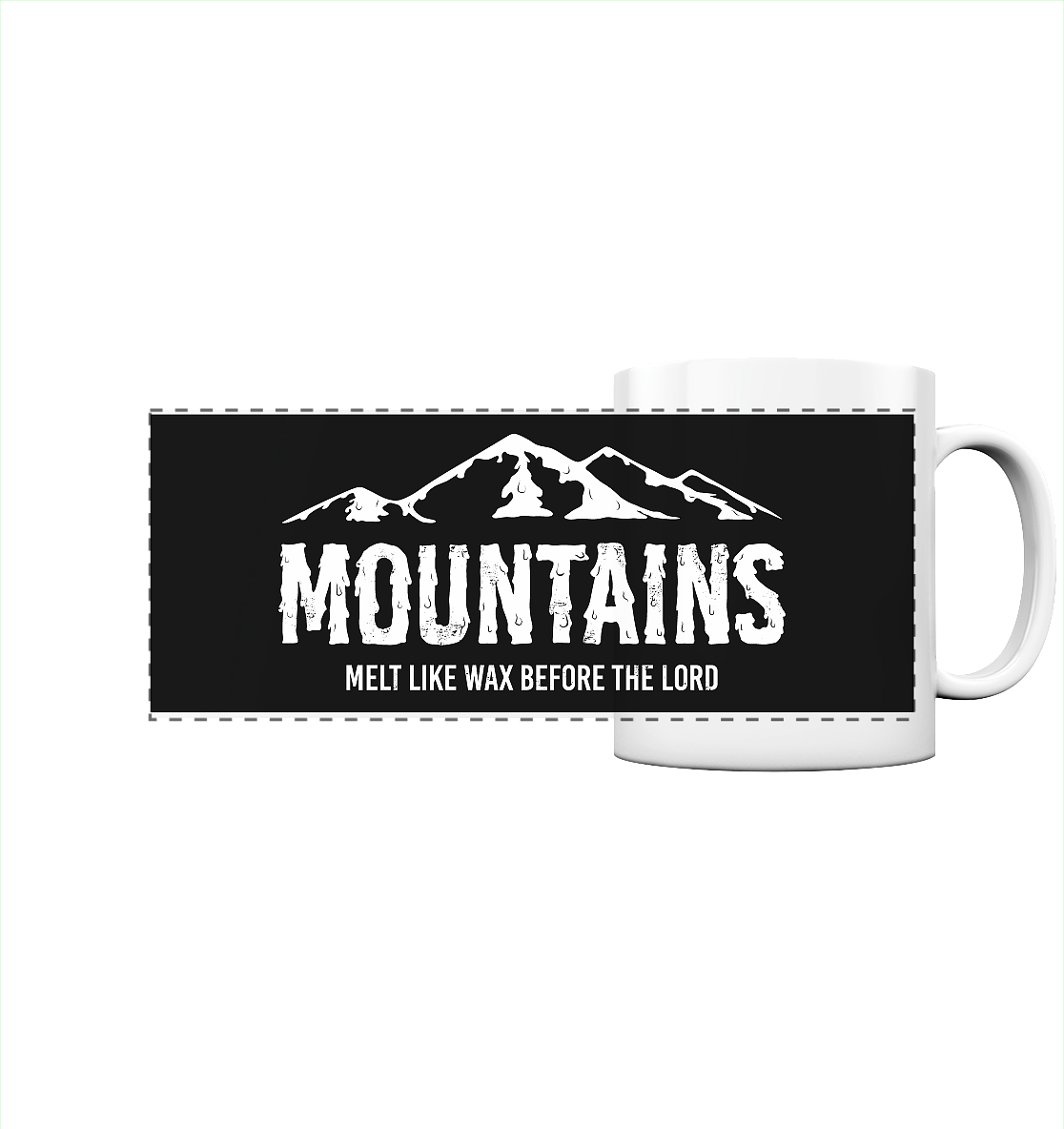 Ps 97,5 - Mountains - Tasse - Panorama Tasse